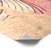 Drie beroemde poëteiten japanese woodblowerkunst poster (Hoek)