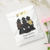 Drie Beste Graduates Gefeliciteerd Bedankzakje (Gezegeld)