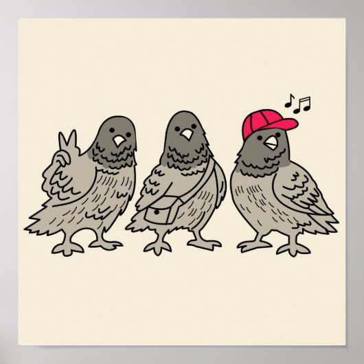 Drie beste vrienden poster (Voorkant)