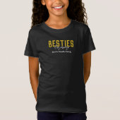 Drie beste vriendinnen voor altijd t-shirt (Voorkant)