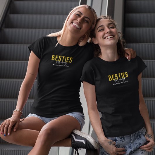 Drie beste vriendinnen voor altijd t-shirt