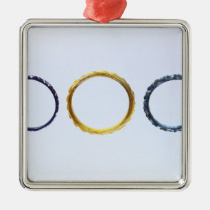 Drie beugels van Mathay-Mesture Metalen Ornament