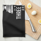 Drie bewegingen voor ik schaak Matt Game Chess Pie Theedoek (Quarter Fold)