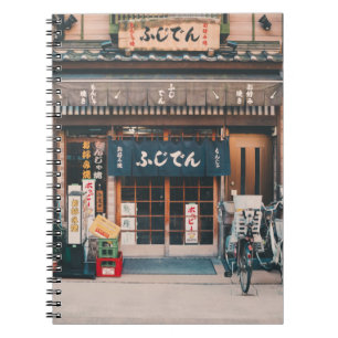 DRIE BICYCLES DIE VOOR DE BOUW WORDEN GEDEELD NOTITIEBOEK