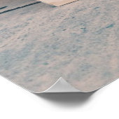 DRIE BICYCLES DIE VOOR DE BOUW WORDEN GEDEELD POSTER (Hoek)