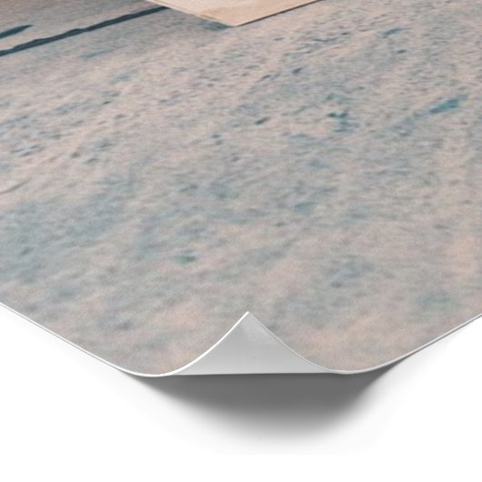 DRIE BICYCLES DIE VOOR DE BOUW WORDEN GEDEELD POSTER (Hoek)