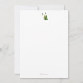 Drie Biggetjes & Grote Boze Wolf Bedankkaart (Achterkant)