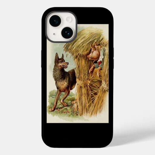 Drie Biggetjes Grote Boze Wolf, Klassiek Sprookje Case-Mate iPhone Case (Achterkant)