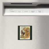 Drie Biggetjes Grote Boze Wolf, Klassiek Sprookje Magneet (Insitu (Vaatwasser))