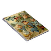 Drie Biggetjes Vintage Sprookje Notitieboek (Rechterzijde)