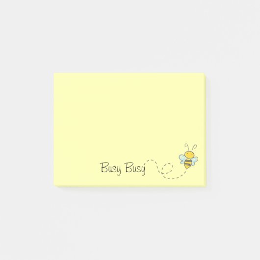 Drie Bij Post-it® Notities 4 x 3 Notes (Voorkant)