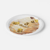 Drie bijen papieren Borden Papieren Bordje (Gekanteld)