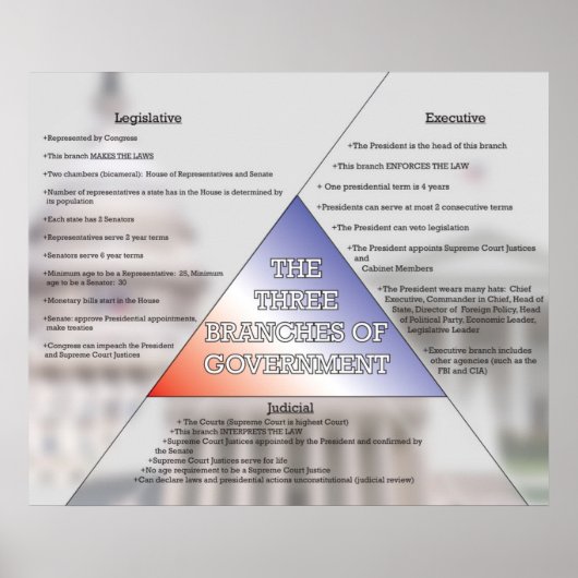 Drie bijkantoren van de overheid *UPDATED* Poster (Voorkant)