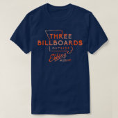 Drie Billboards T-shirt (Design voorkant)