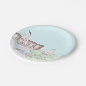 Drie Billy Goats Gruff Papieren Bordje (Gekanteld)