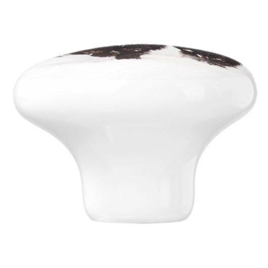 Drie Bison Keramische Knop (Zijkant)