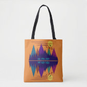 Drie Bison Tote Bag (Voorkant)