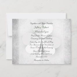 Drie blad klaver Ierse bruiloft uitnodiging