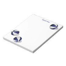 Drie blauwe witte basketballen gepersonaliseerd