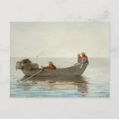 Drie blikvangers verhullen potten Winslow Homer Briefkaart (Voorkant)
