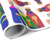 Drie blikvangpapier cadeaupapier (Rol Hoek)