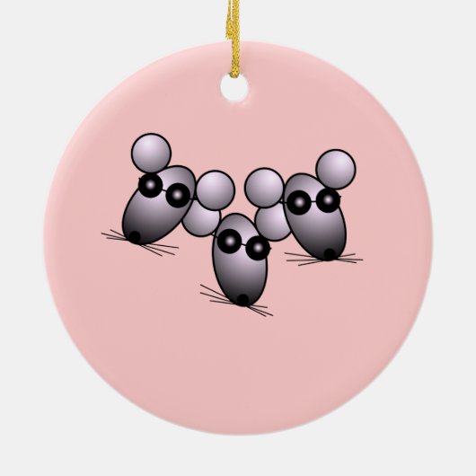 Drie Blind Ornament (Achterkant)