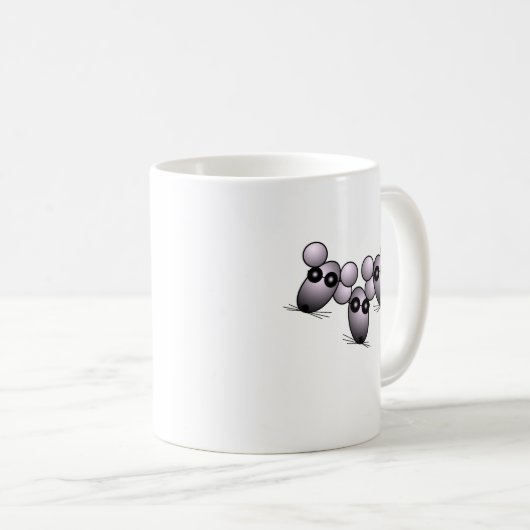 Drie Blinde Mice-Mok Koffiemok (Voorkant rechts)