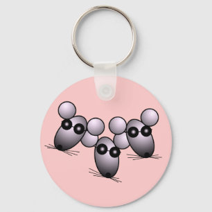 Drie Blinde Mice Sleutelhanger