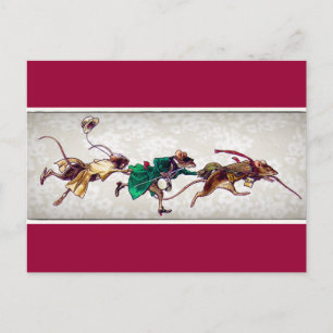 Drie blinde muizen briefkaart