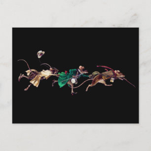 Drie blinde muizen briefkaart