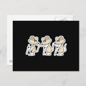 drie blinde muizen briefkaart (Voorkant / Achterkant)