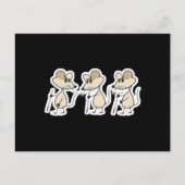 drie blinde muizen briefkaart (Voorkant)