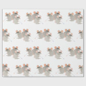 Drie blinde muizen cadeaupapier (Vlak)