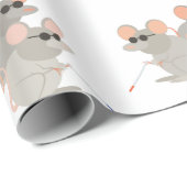 Drie blinde muizen cadeaupapier (Rol Hoek)