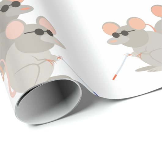 Drie blinde muizen cadeaupapier (Rol Hoek)