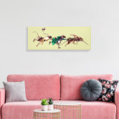 Drie blinde muizen canvas afdruk (Insitu (Woonkamer))
