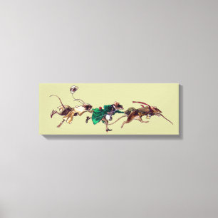 Drie blinde muizen canvas afdruk