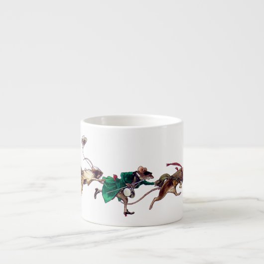 Drie blinde muizen espresso kop (Voorkant)