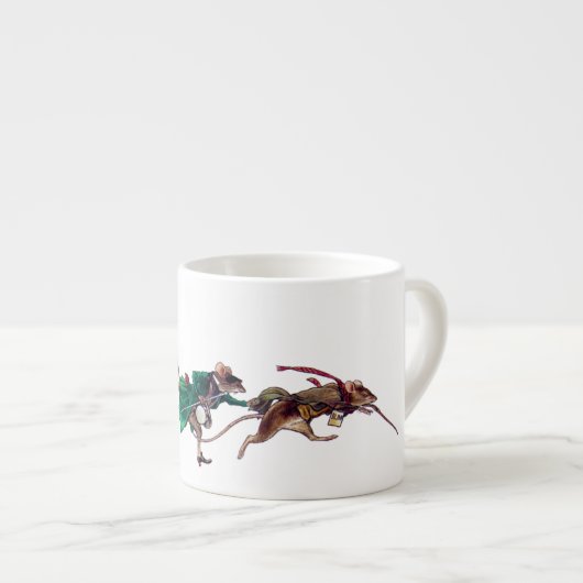 Drie blinde muizen espresso kop (Voorkant rechts)