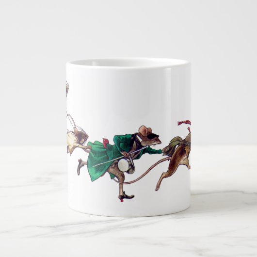 Drie blinde muizen grote koffiekop (Voorkant)