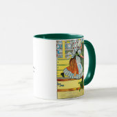 Drie blinde muizen. Kijk hoe ze rennen. Mok (Voorkant rechts)