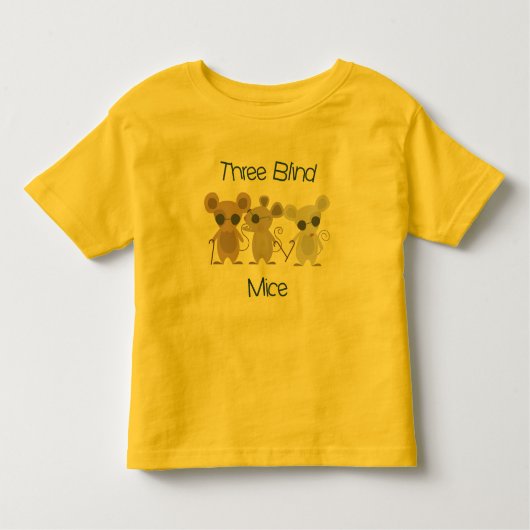 Drie blinde muizen kinder shirts (Voorkant)