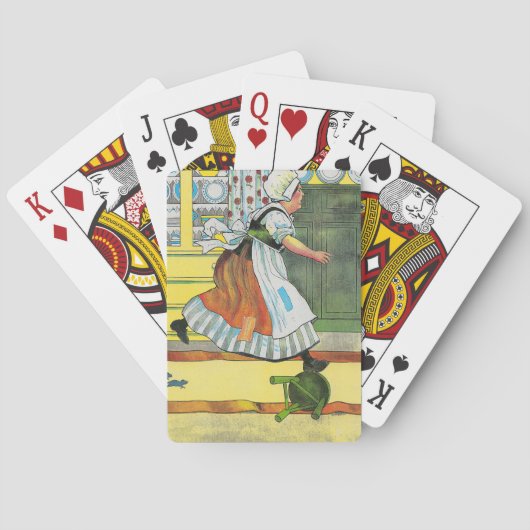 Drie Blinde Muizen Moeder Gans Kwekerij Rijm Pokerkaarten (Achterkant)