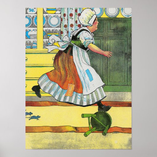 Drie Blinde Muizen Moeder Gans Kwekerij Rijm Poster (Voorkant)