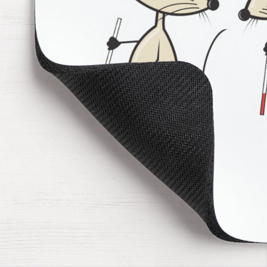 drie blinde muizen muismat (Hoek)