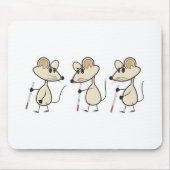 drie blinde muizen muismat (Voorkant)
