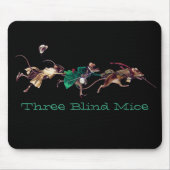 Drie blinde muizen muismat (Voorkant)