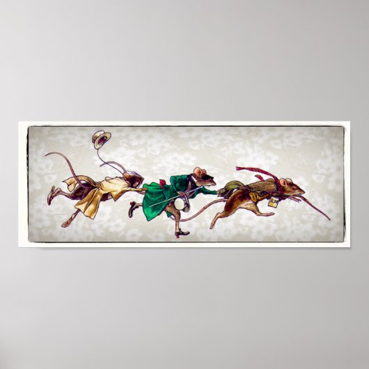 Drie blinde muizen poster (Voorkant)