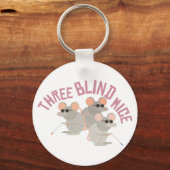 Drie blinde muizen sleutelhanger (Voorkant)