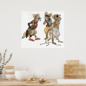 Drie blinde muizen van Charles Folk Poster (Keuken)